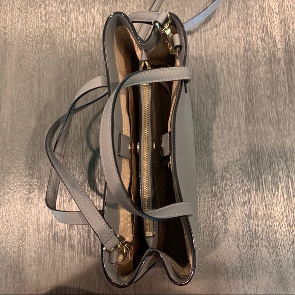 Kate Spade grey crossbody satchel - Picture 3 of 5